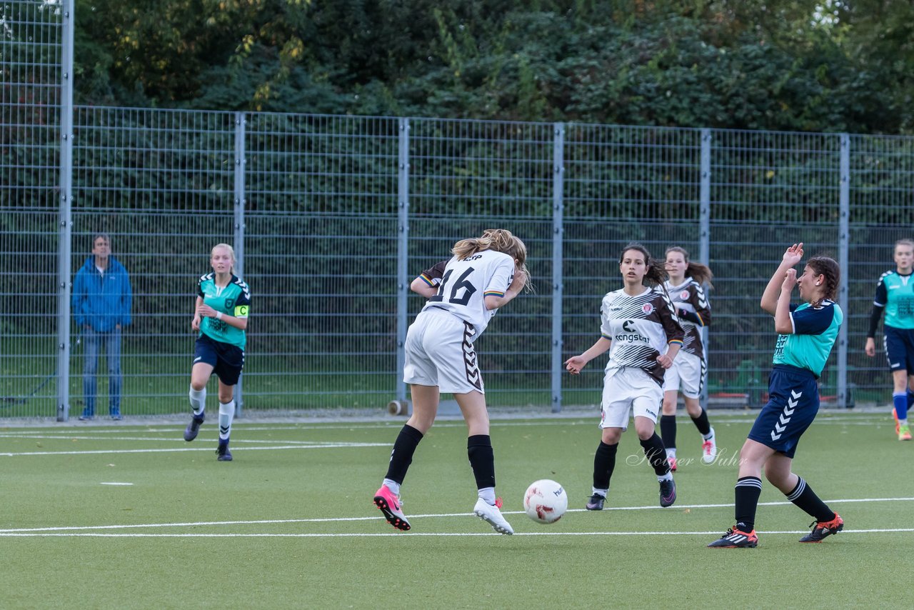 Bild 299 - B-Juniorinnen Wedel - St. Pauli : Ergebnis: 1:2